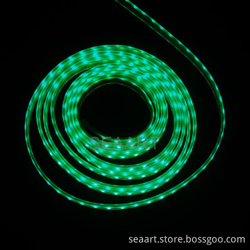 30leds/M SMD5050 7.2W/M IP65 flexible green color led strip